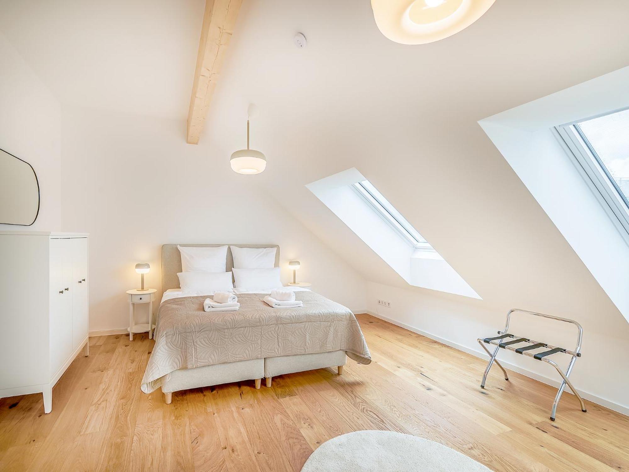 Flair Homes - Design Apartments With Smart-Tv, Self Check-In & Free Parking 卡尔斯鲁厄 客房 照片